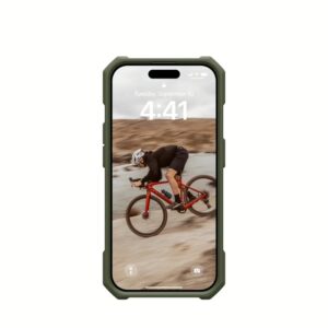 UAG รุ่น Essential Armor MagSafe - เคส iPhone 15 Pro - สี Olive Drab