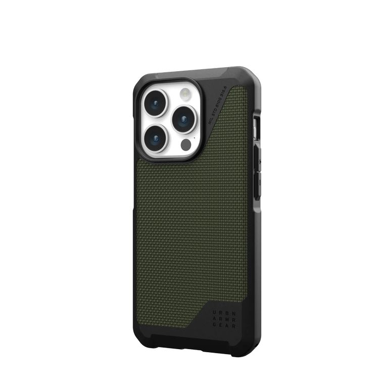 UAG รุ่น Metropolis LT MagSafe - เคส iPhone 15 Pro - สี Kevlar Olive