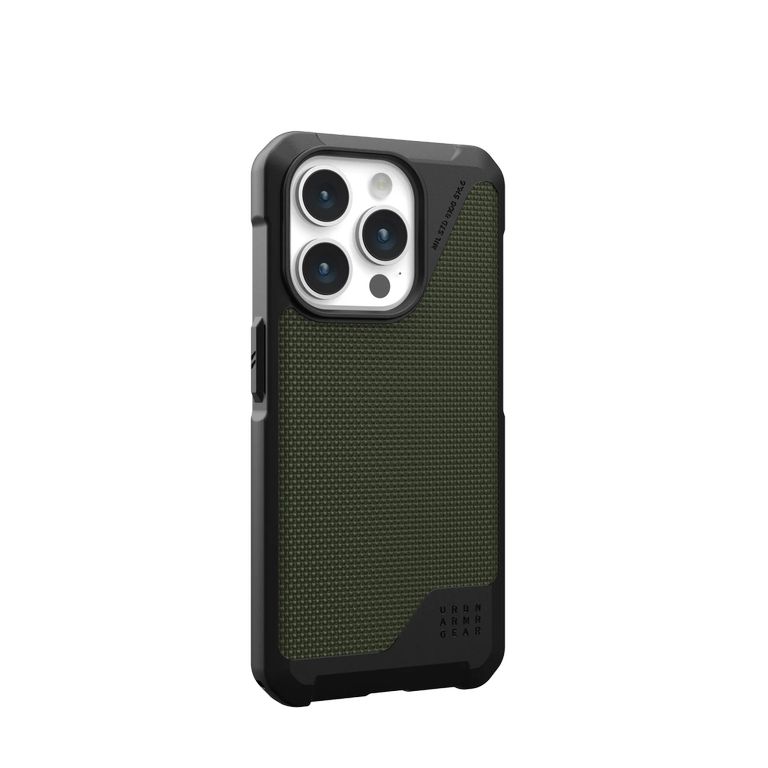 UAG รุ่น Metropolis LT MagSafe - เคส iPhone 15 Pro - สี Kevlar Olive