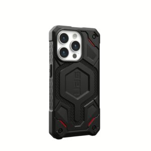 UAG รุ่น Monarch Pro - เคส iPhone 15 Pro - สี Kevlar Black