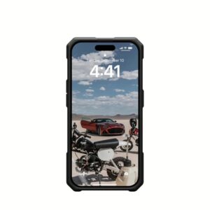 UAG รุ่น Monarch Pro - เคส iPhone 15 Pro - สี Kevlar Black