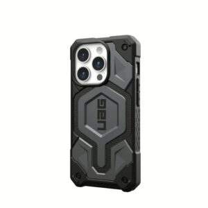 UAG รุ่น Monarch Pro - เคส iPhone 15 Pro - สี Silver