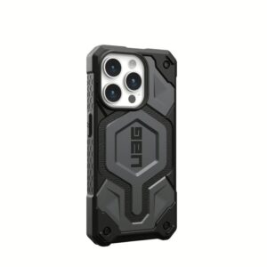 UAG รุ่น Monarch Pro - เคส iPhone 15 Pro - สี Silver