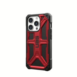 UAG รุ่น Monarch - เคส iPhone 15 Pro - สี Crimson 13 UAG รุ่น Monarch - เคส iPhone 15 Pro - สี Crimson