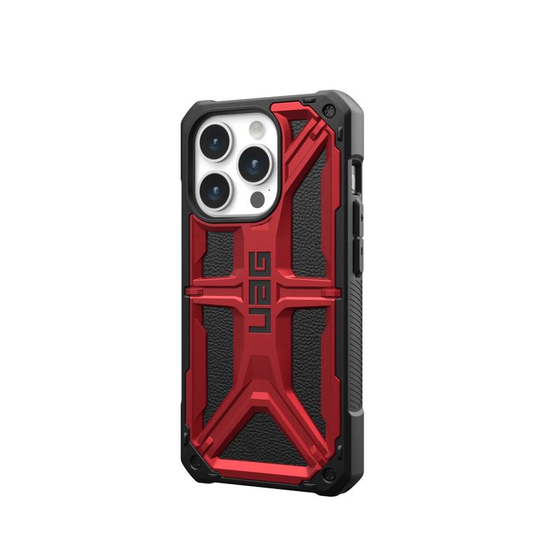 UAG รุ่น Monarch - เคส iPhone 15 Pro - สี Crimson