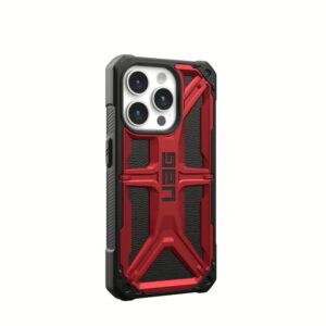 UAG รุ่น Monarch - เคส iPhone 15 Pro - สี Crimson 11 UAG รุ่น Monarch - เคส iPhone 15 Pro - สี Crimson