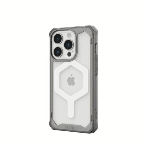UAG รุ่น Plyo MagSafe - เคส iPhone 15 Pro - สี Ash/White - Image 5
