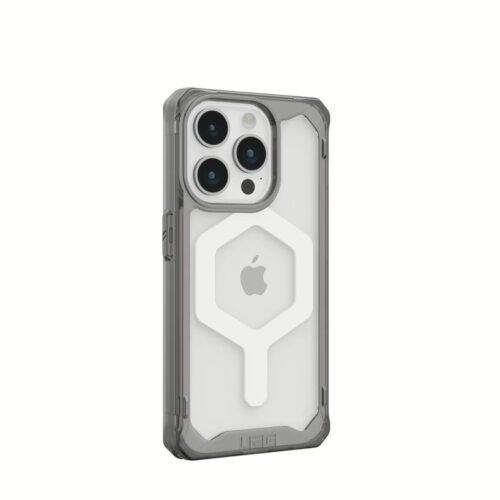 UAG รุ่น Plyo MagSafe - เคส iPhone 15 Pro - สี Ash/White - Image 3
