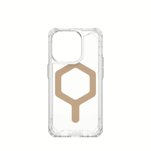 UAG รุ่น Plyo MagSafe - เคส iPhone 15 Pro - Ice/Gold - Image 8