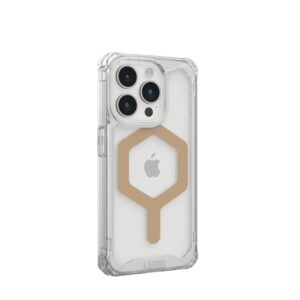 UAG รุ่น Plyo MagSafe - เคส iPhone 15 Pro - Ice/Gold
