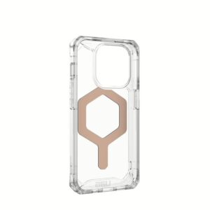 UAG รุ่น Plyo MagSafe - เคส iPhone 15 Pro - Ice/Rose Gold