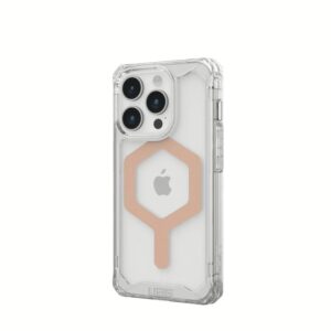 UAG รุ่น Plyo MagSafe - เคส iPhone 15 Pro - Ice/Rose Gold