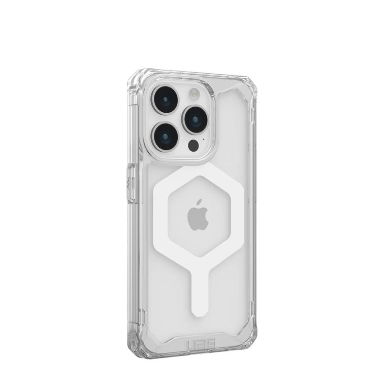 UAG รุ่น Plyo MagSafe - เคส iPhone 15 Pro - สี Ice/White