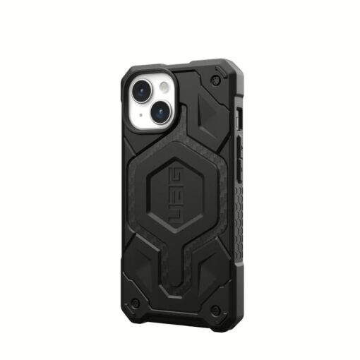 UAG รุ่น Monarch Pro - เคส iPhone 15 - สี Carbon Fiber - Image 5