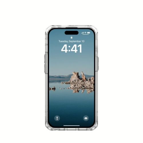 UAG รุ่น Plyo MagSafe - เคส iPhone 15 - สี Ice/White - Image 2