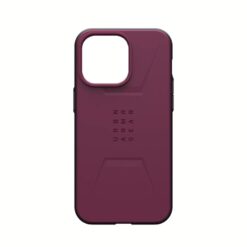 UAG รุ่น Civilian MagSafe - เคส iPhone 15 Pro Max - สี Bordeaux