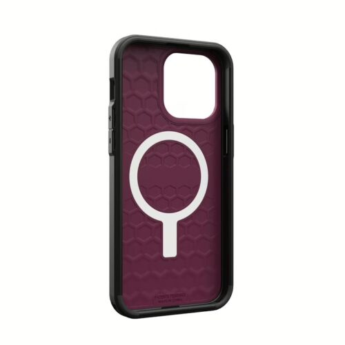 UAG รุ่น Civilian MagSafe - เคส iPhone 15 Pro Max - สี Bordeaux - Image 9
