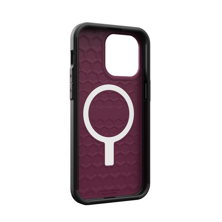UAG รุ่น Civilian MagSafe - เคส iPhone 15 Pro Max - สี Bordeaux