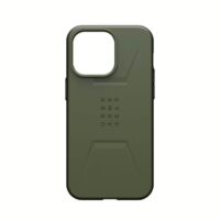 UAG รุ่น Civilian MagSafe - เคส iPhone 15 Pro Max - สี Olive Drab
