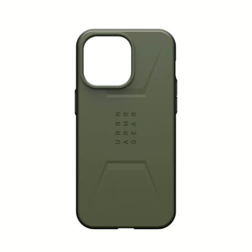 UAG รุ่น Civilian MagSafe - เคส iPhone 15 Pro Max - สี Olive Drab - Image 8