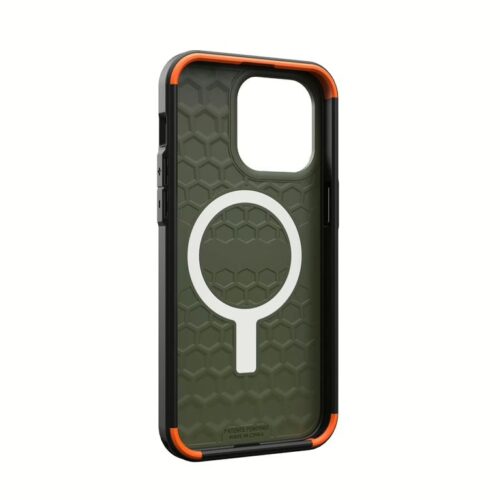 UAG รุ่น Civilian MagSafe - เคส iPhone 15 Pro Max - สี Olive Drab - Image 9
