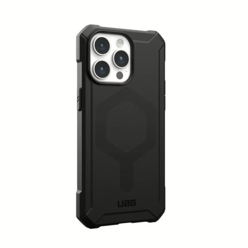 UAG รุ่น Essential Armor MagSafe - เคส iPhone 15 Pro Max - สี Black - Image 3