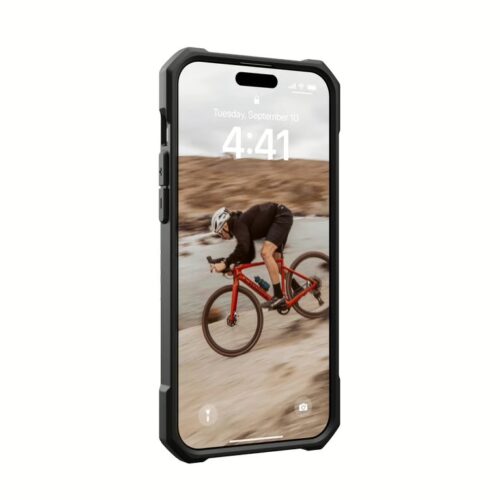 UAG รุ่น Essential Armor MagSafe - เคส iPhone 15 Pro Max - สี Black - Image 4