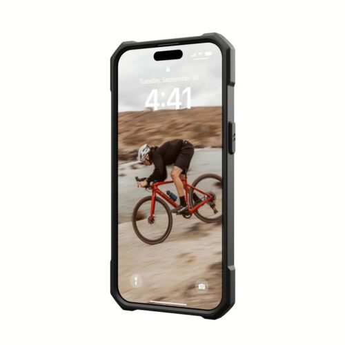 UAG รุ่น Essential Armor MagSafe - เคส iPhone 15 Pro Max - สี Black - Image 6