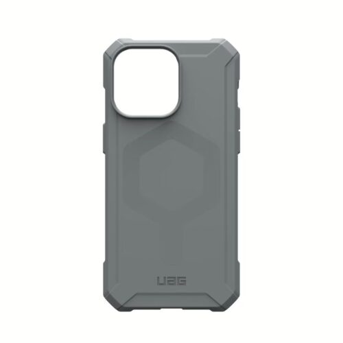 UAG รุ่น Essential Armor MagSafe - เคส iPhone 15 Pro Max - สี Silver - Image 8