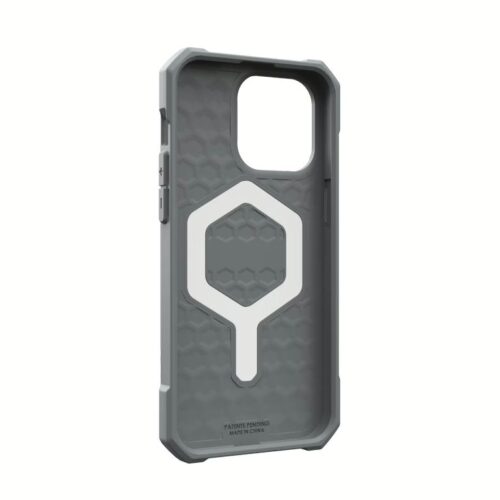 UAG รุ่น Essential Armor MagSafe - เคส iPhone 15 Pro Max - สี Silver - Image 9