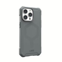 UAG รุ่น Essential Armor MagSafe - เคส iPhone 15 Pro Max - สี Silver
