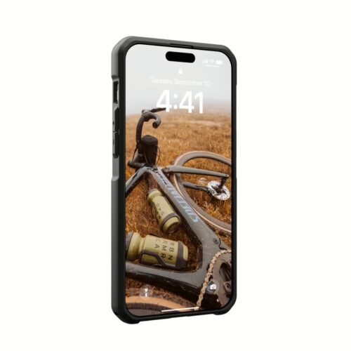 UAG รุ่น Metropolis LT MagSafe - เคส iPhone 15 Pro Max - สี Kevlar Black - Image 4