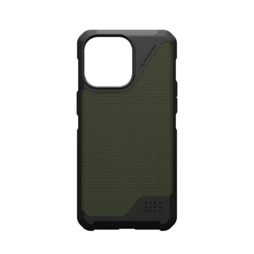 UAG รุ่น Metropolis LT MagSafe - เคส iPhone 15 Pro Max - สี Kevlar Olive - Image 9