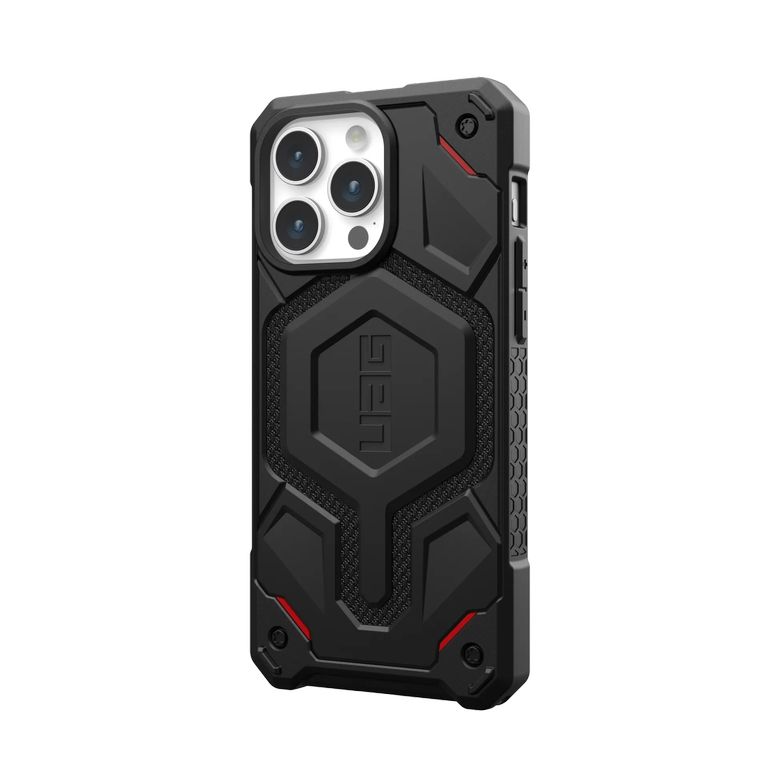 UAG รุ่น Monarch Pro - เคส iPhone 15 Pro Max - สี Kevlar Black