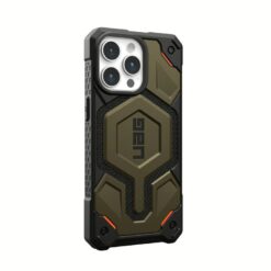 UAG รุ่น Monarch Pro - เคส iPhone 15 Pro Max - สี Kevlar Element Green