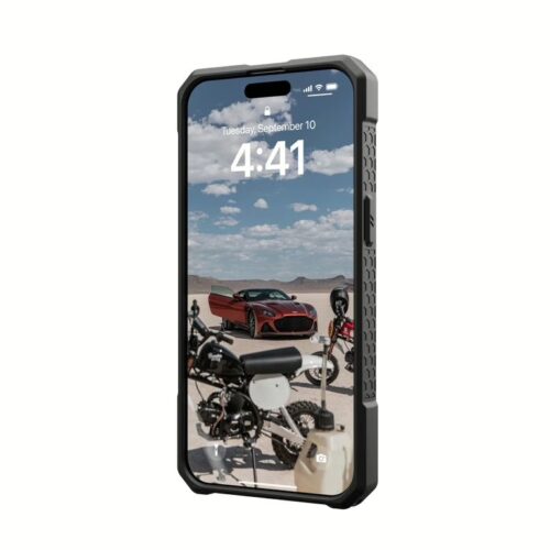 UAG รุ่น Monarch Pro - เคส iPhone 15 Pro Max - สี Silver - Image 6