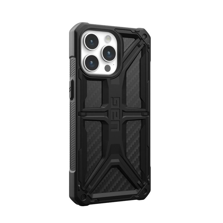 UAG รุ่น Monarch - เคส iPhone 15 Pro Max - สี Carbon Fiber