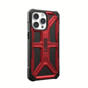 UAG รุ่น Monarch - เคส iPhone 15 Pro Max - สี Crimson