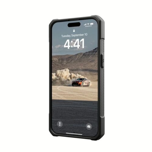 UAG รุ่น Monarch - เคส iPhone 15 Pro Max - สี Kevlar Black - Image 4