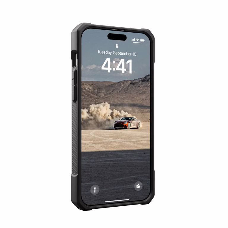 UAG รุ่น Monarch - เคส iPhone 15 Pro Max - สี Kevlar Element Green