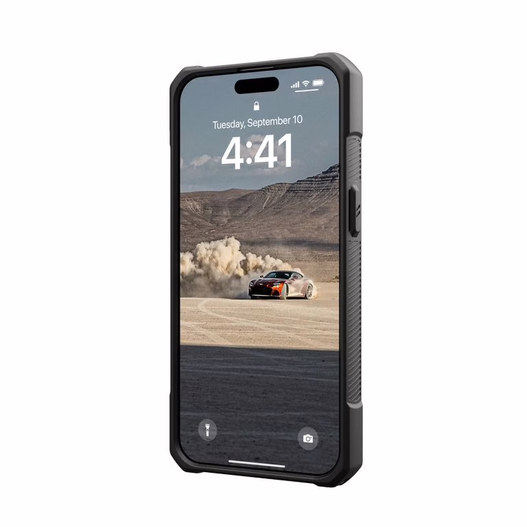 UAG รุ่น Monarch - เคส iPhone 15 Pro Max - สี Kevlar Element Green