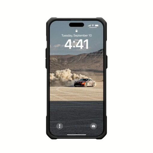 UAG รุ่น Monarch - เคส iPhone 15 Pro Max - สี Kevlar Element Green - Image 2