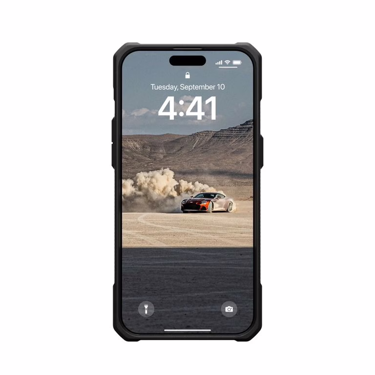 UAG รุ่น Monarch - เคส iPhone 15 Pro Max - สี Kevlar Element Green