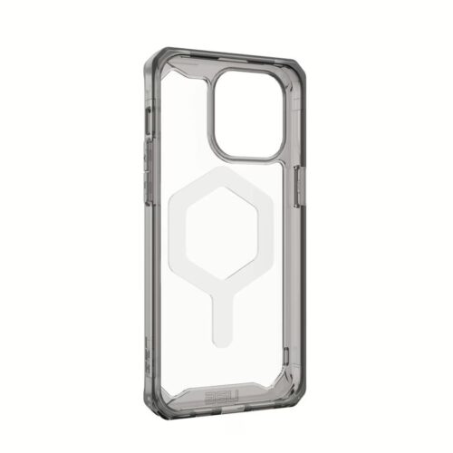UAG รุ่น Plyo MagSafe - เคส iPhone 15 Pro Max - สี Ash/White - Image 9