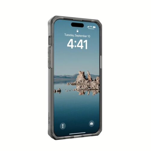 UAG รุ่น Plyo MagSafe - เคส iPhone 15 Pro Max - สี Ash/White - Image 4