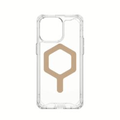 UAG รุ่น Plyo MagSafe - เคส iPhone 15 Pro Max - Ice/Gold