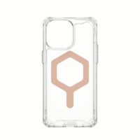 UAG รุ่น Plyo MagSafe - เคส iPhone 15 Pro Max - Ice/Rose Gold