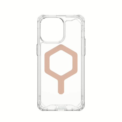UAG รุ่น Plyo MagSafe - เคส iPhone 15 Pro Max - Ice/Rose Gold - Image 8