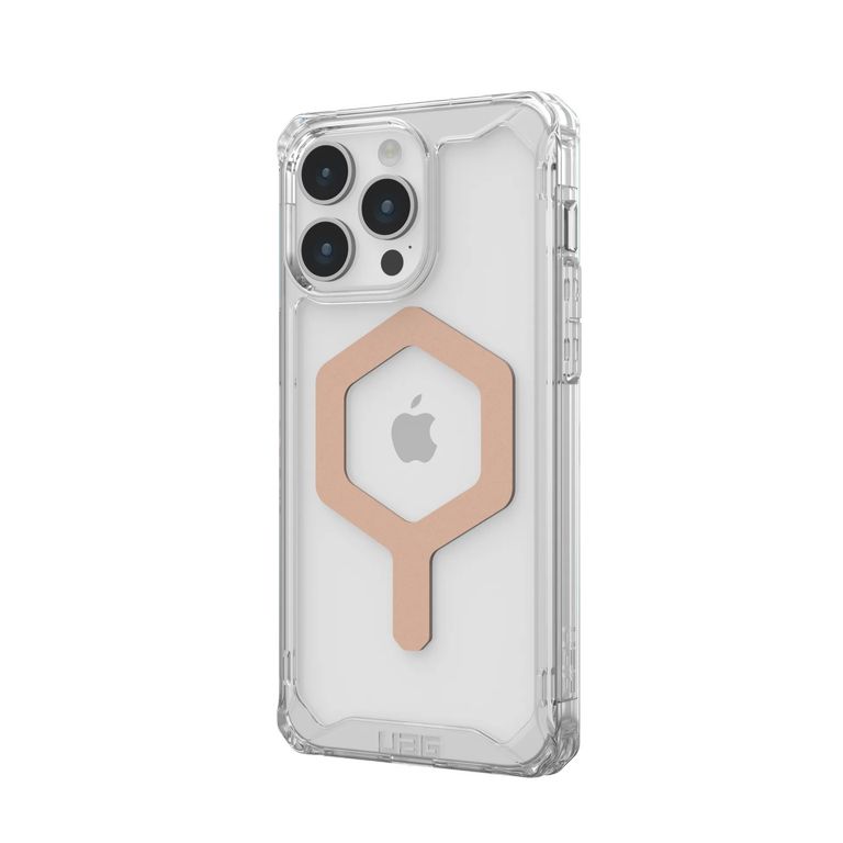 UAG รุ่น Plyo MagSafe - เคส iPhone 15 Pro Max - Ice/Rose Gold