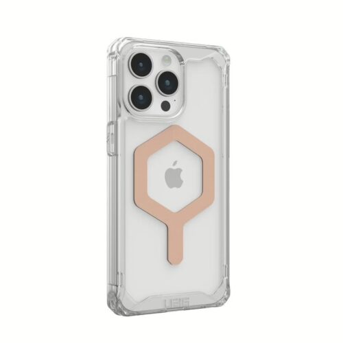 UAG รุ่น Plyo MagSafe - เคส iPhone 15 Pro Max - Ice/Rose Gold - Image 3